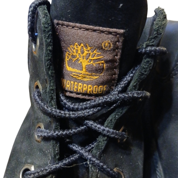 Timberland Women’s Premium Black Waterproof Boots Size 5.5 - Picture 5 of 14